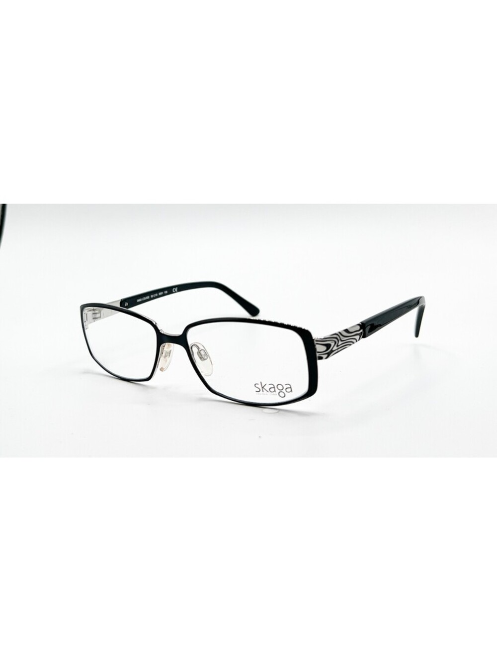 Skaga 3860 Louise 5501 Black Authentic Eyeglasses 52-15-135